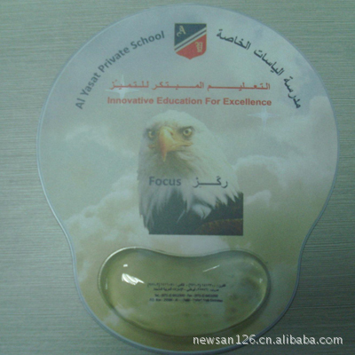 心形入油液體鼠標墊 創意與舒適的完美融合，中晨電子禮品廠家直銷